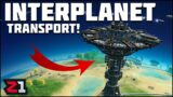 Trading BETWEEN PLANETS! Building Interplanetary Transport! Dyson Sphere Program Ep.10 | Z1 Gaming