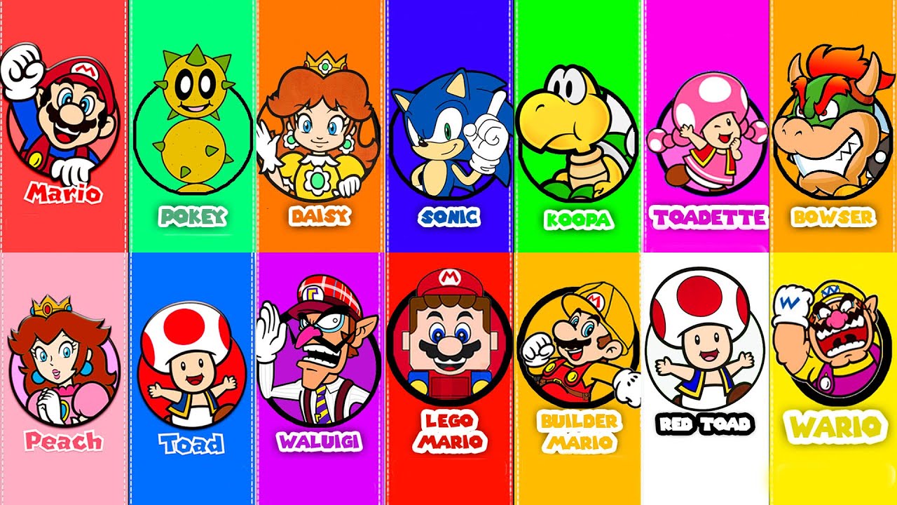 *Update* All New DLC Characters in Super Mario 3D World! Game videos