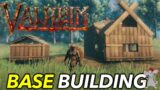VALHEIM Base Build And Failed Deer Hunter! New Viking Survival #2