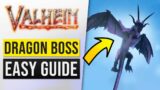 Valheim 4th Boss Mountain Location Guide: How to Summon & Kill MODER Dragon (SOLO Combat Gameplay)!