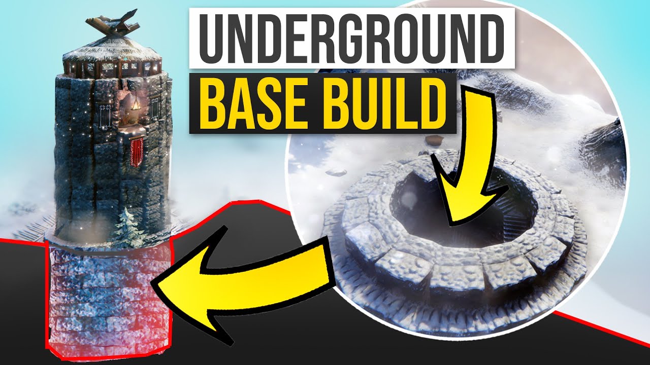 Valheim Base Building Tips & Tricks Gameplay Guide Build a UNDERGROUND