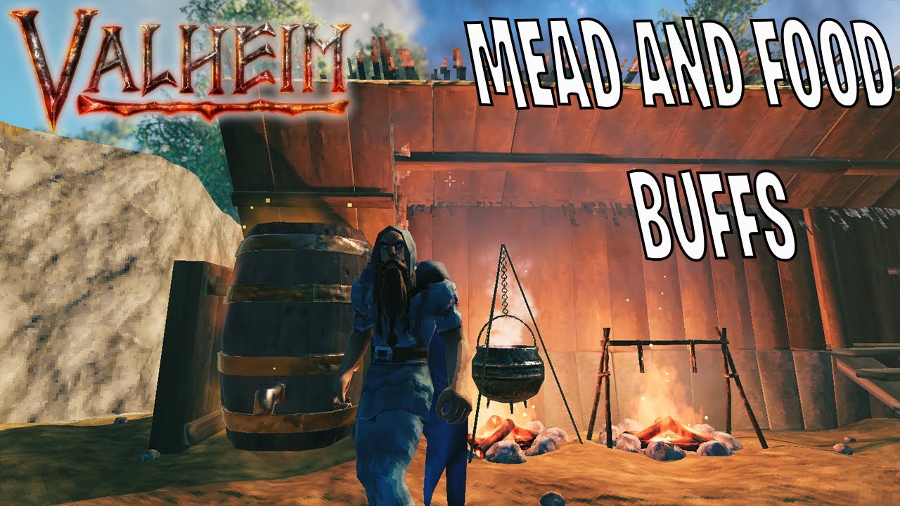 Valheim Cauldron/Fermenter MEAD & Food Buff Guide Game videos
