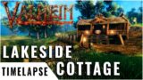 Valheim Gameplay BEAUTIFUL Building Timelapse – Cosy Lakeside Cottage