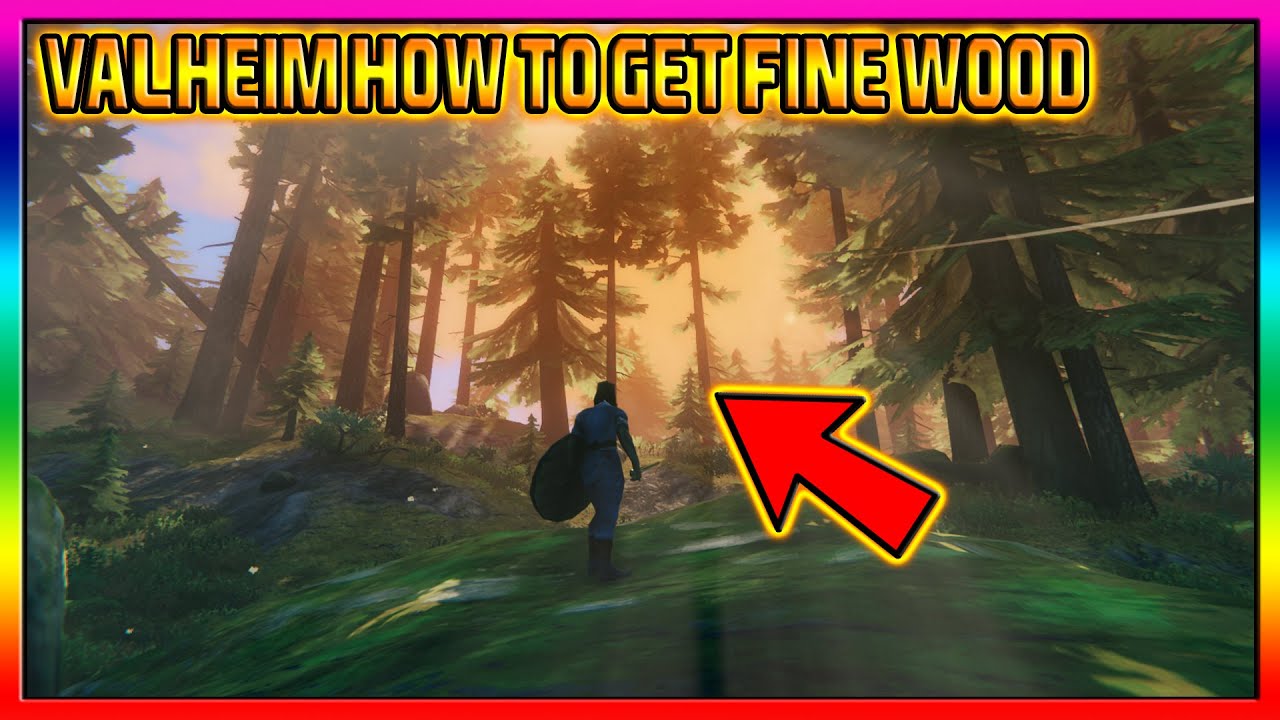 Valheim How To Get Fine Wood With An Ax Not A Pickaxe Game videos