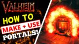 Valheim – How To Make + Use Portals! EASY!
