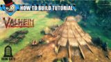 Valheim – How to build a Viking House – Traditional Roundhouse (Quick Build)