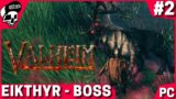 Valheim PL #2 – Pierwszy Boss Eikthyr – Walka i Przygotowania | Solo Gameplay
