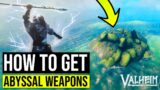 Valheim Tips: Harpoon Spear & Abyssal Dagger Guide – (How to get and where to mine Chitin Location)!