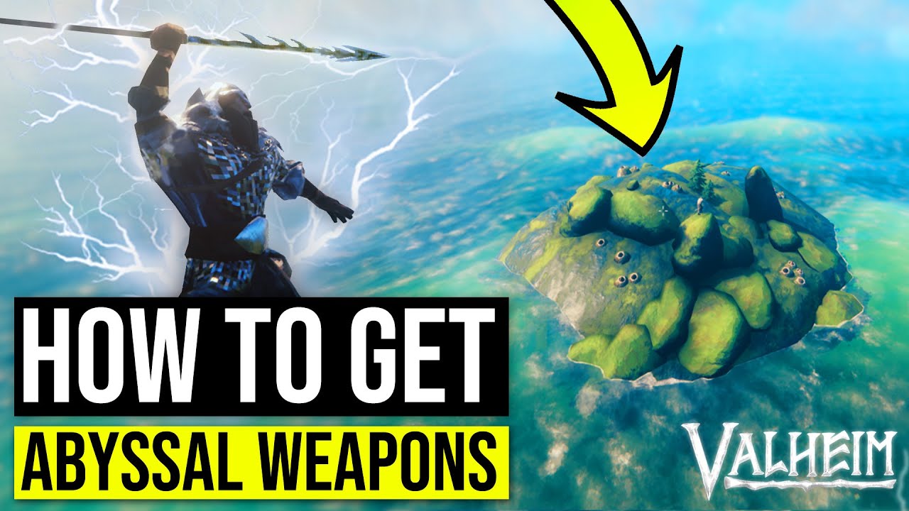 Valheim Tips Harpoon Spear & Abyssal Dagger Guide (How to get and where to mine Chitin