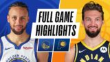WARRIORS at PACERS | FULL GAME HIGHLIGHTS | February 24, 2021