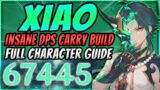 Xiao Carry Lvl 90 Full Build & Showcase | MAKE ABYSS EASY! | Genshin Impact Character Guide