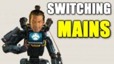 so we decided to switch mains for a day in apex legends…