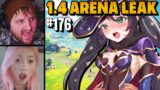 1.4 ARENA LEAK | STREAMER RAGES OVER THE MOST SIMPLEST THING | GENSHIN IMPACT FUNNY MOMENTS PART 176