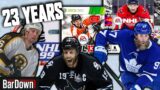 23 Years of Joe Thornton in NHL Video Games