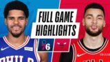76ERS at BULLS | FULL GAME HIGHLIGHTS | March 11, 2021