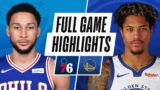 76ERS at WARRIORS | FULL GAME HIGHLIGHTS | March 23, 2021