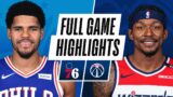76ERS at WIZARDS | FULL GAME HIGHLIGHTS | March 12, 2021