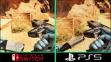 APEX LEGENDS Switch VS PlayStation 5 Comparison | How's the Performance?