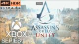 ASSASSINS CREED UNITY [ XBOX SERIES X ] 4K 60FPS HDR  GAMEPLAY EXCLUSIVE TO SERIES X/S CONSOLES / PC