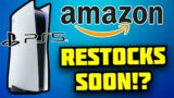 Amazon PS5 Restock Reportedly Coming Soon!!