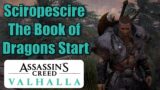 Assassin's Creed Valhalla PS 5 Sciropescire The Book of Dragons arc Start