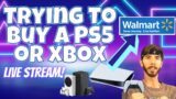 Attempting to Buy the PS5 or Xbox from Walmart – PlayStation 5 Restock Stream