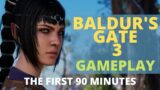 Baldur's Gate 3 Gameplay – Dungeons & Dragons in Early Access – First 90 Minutes of Gameplay