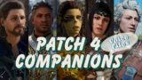 Baldur's Gate 3 Voice Lines: Patch 4 Companions [SPOILERS]