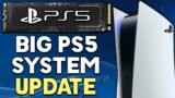 Big PS5 System Update – SSD Expansion FINALLY Coming This Summer?