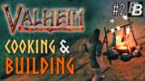Cooking Lizards and Building a House – Valheim Gameplay #2