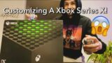 Customizing A Xbox Series X! Very Satisfying! Very Cool!