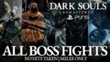 Dark Souls Remastered on PS5 – All Bosses, No Damage, Melee Only