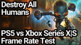 Destroy All Humans Remake PS5 vs Xbox Series X|S Frame Rate Comparison (Backwards Compatibility)