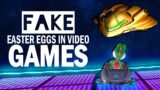 FAKE Video Game Easter Eggs We Thought Were Real!