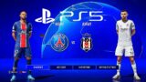 FIFA 21 PS5 PSG – BESIKTAS | MOD Ultimate Difficulty Career Mode HDR Next Gen