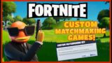 FORTNITE EU CUSTOM MATCHMAKING LIVE STREAM WITH VIEWERS | PS5, PS4, XBOX, PC, SWITCH