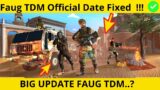Faug Game TDM Mode   !!! Official News !! Faug Game Update | Faug Game New Update | Faug