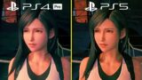 Final Fantasy VII Remake Intergrade PS5 Vs PS4 PRO Graphics Comparison