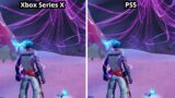 Fortnite (Season 6) | Xbox Series X VS PS5 | 4K Gameplay Comparison