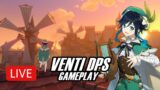 GENSHIN IMPACT Live – Venti and Xiao Gameplay