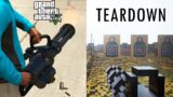GTA 5 Minigun VS Teardown Minigun! – Video Games Comparison! Which Is Best ?