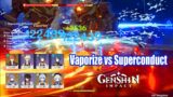 Genshin Impact – Childe vs Keqing – Vaporize vs Superconduct Team Floor 12-3 32s Clear