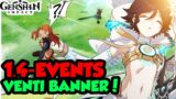 Genshin Impact Deutsch | PATCH 1.4 | VENTI Banner bekannt | Tipps Tricks Guides