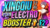 Genshin Impact | How to support Electro Queen with XINGQIU F2P BUILD