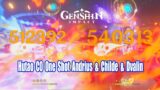 Genshin Impact – Hutao C0 One Shot Andrius & Childe Boss – Talents Lv 8 Damage Showcase
