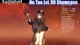 Genshin Impact – LvL 90 Hu Tao Damage & Skills Showcase (Story Quest Dungeon)