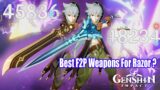 Genshin Impact – Razor C4 Best F2P Weapons Prototype vs Snow-Tombed Damage Comparison