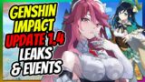 Genshin Impact Update 1.4 Leaks and Events (UPDATED)