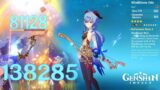 Genshin Impact – Windblume Ode R4 Upgrade – F2P Bow Ganyu Damage Showcase Gameplay