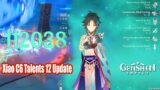 Genshin Impact – Xiao C6 Talents Lv 12 Damage Showcase – 110k DMG on Open World